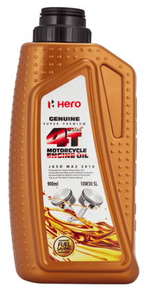 HERO GENUINE 4T PLUS 10W30 MOTORCYCLE OIL-HERO GENUINE 4T PLUS 1200 ML MA2-SPDMCYL03SS