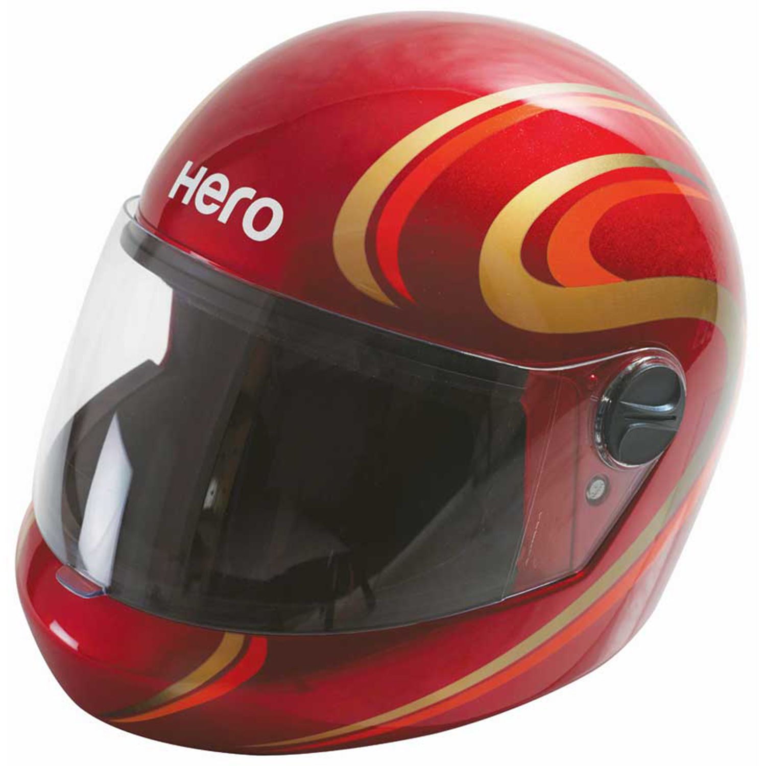 Hero Genuine Ff Helmet Jade Cherry Red Flow Grp M