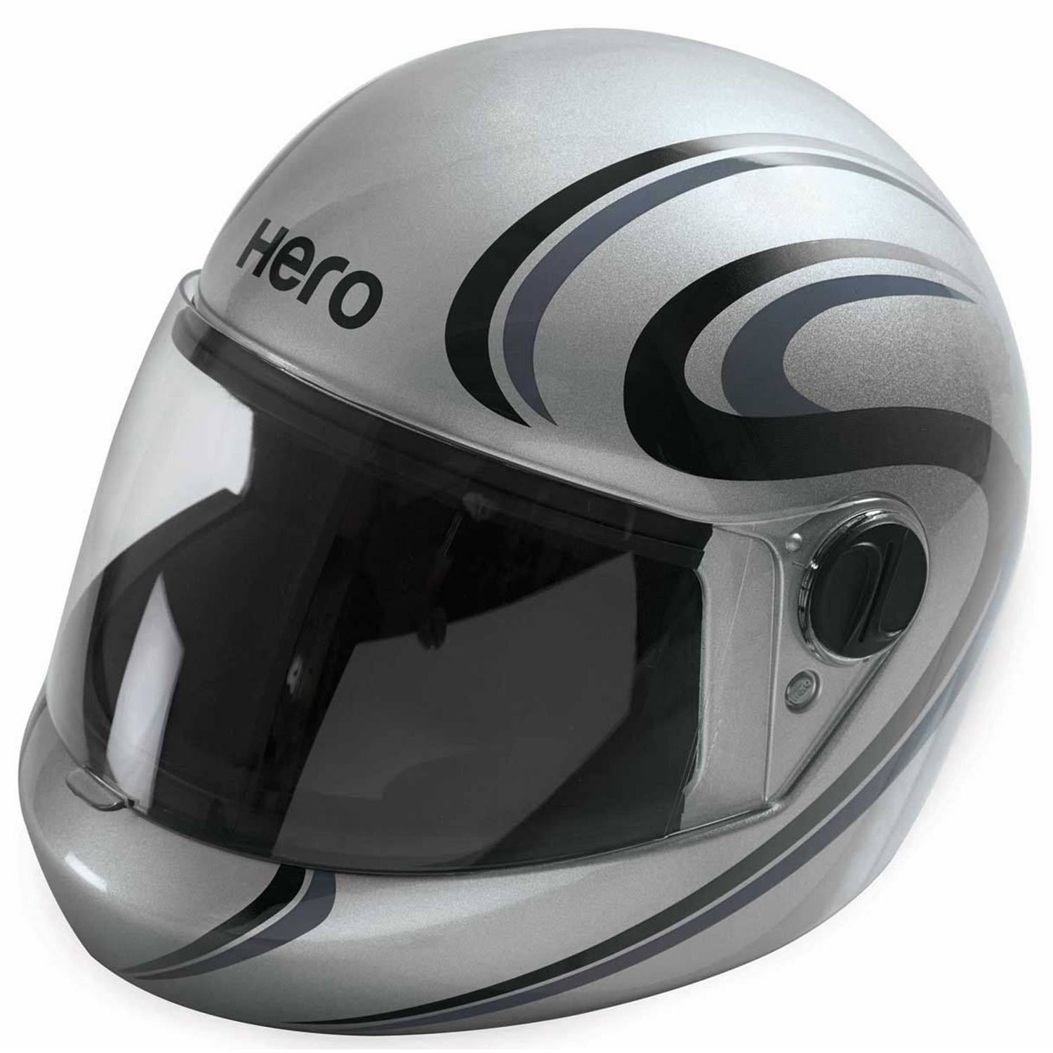 Hero Genuine Ff Helmet Jade Silver Grey Flow Grp M