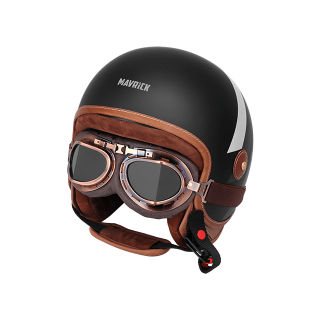 Hero Genuine MAVRICK ICONIC HF HELMET BLACK- XL