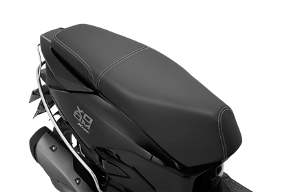 HERO GENUINE SEAT COVER FULL BLK WHITE THREAD - XOOM -99634AAWD00S