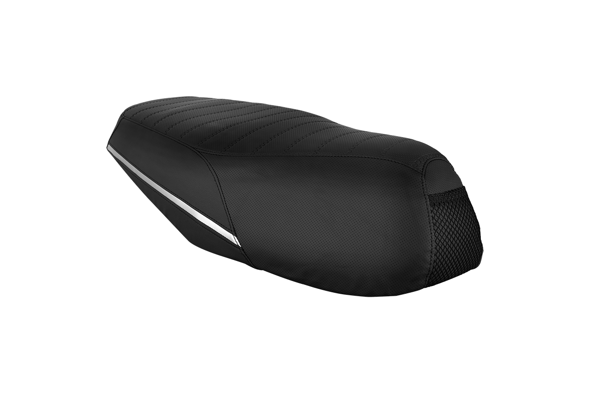 HERO GENUINE SEAT COVER DESTINI22 SLVR STRIPE -99637ABS001S