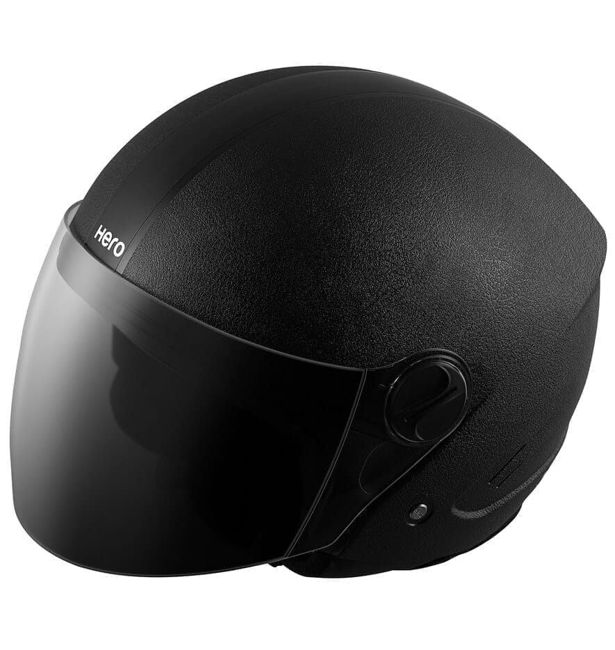 HERO GENUINE OF HELMET TRACK BLACK M -99700ZZZ321R00S