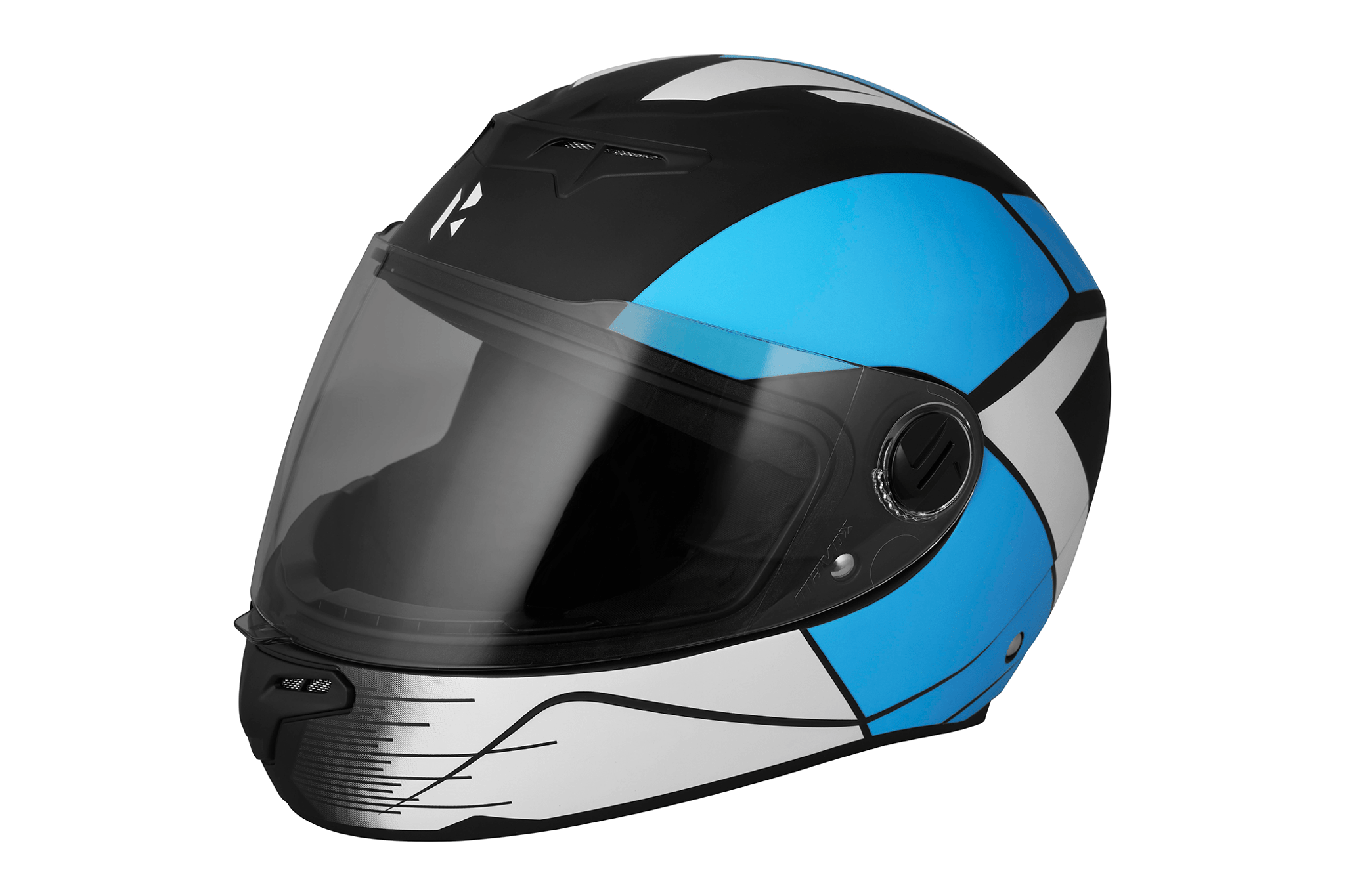 HERO GENUINE HELMET PASSION MATT BLUE & BLACK M -99700ZZZ223T04S