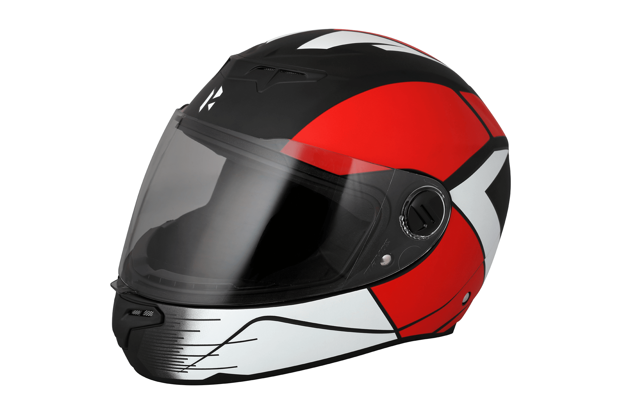 HERO GENUINE HELMET PASSION MATT RED & BLACK M -99700ZZZ223T03S