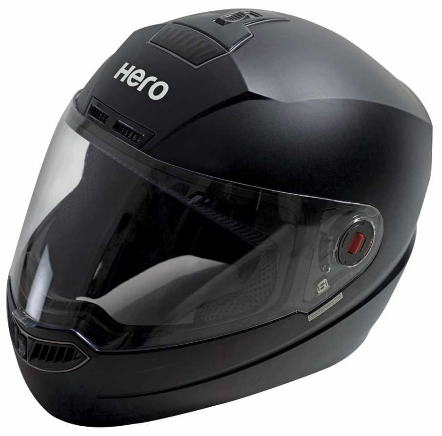 HERO GENUINE FF HELMET AIR MATT BLACK M -99700ZZZ822V00S