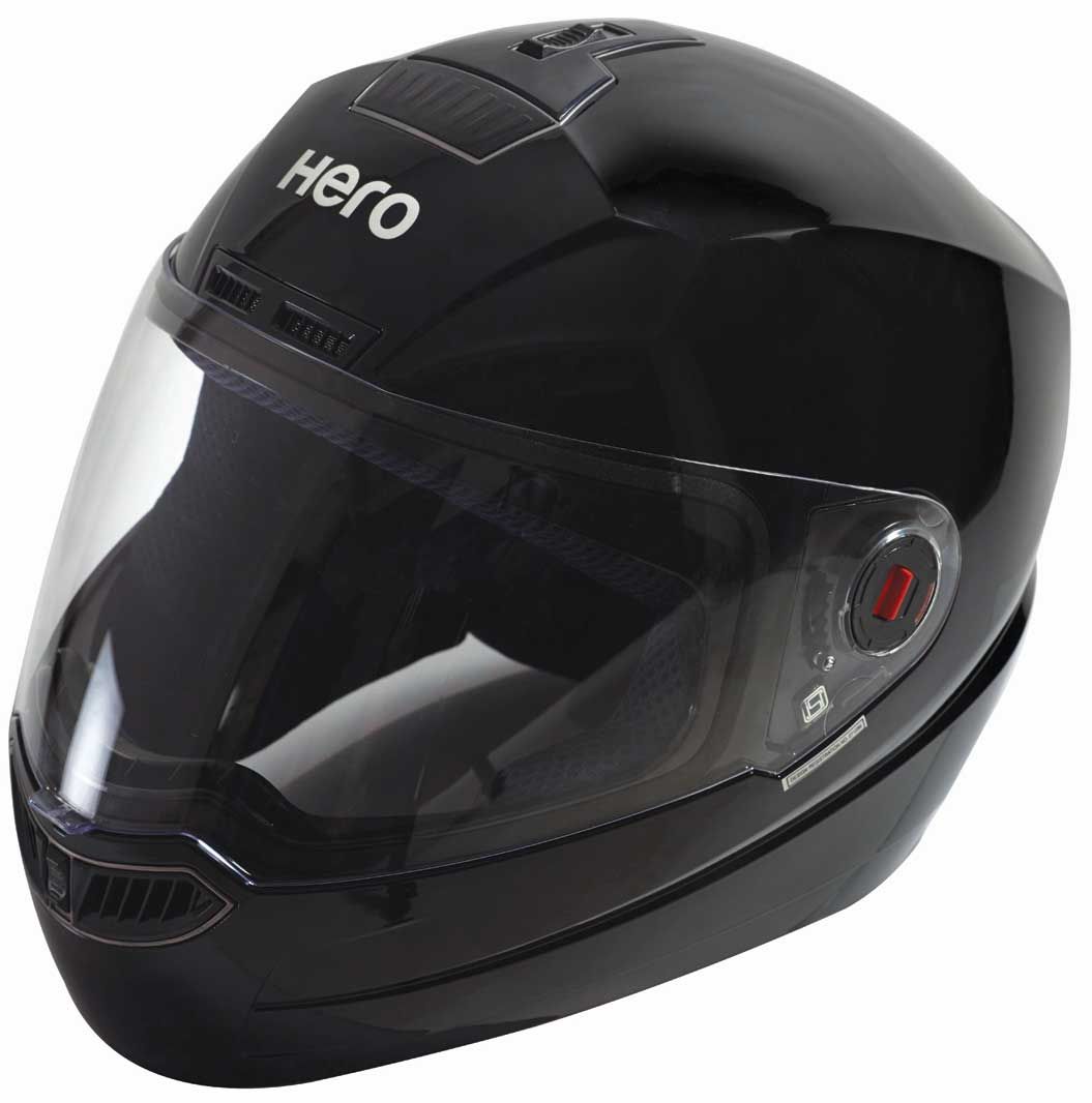 HERO GENUINE FF HELMET AIR BLACK M -99700ZZZ822R00S