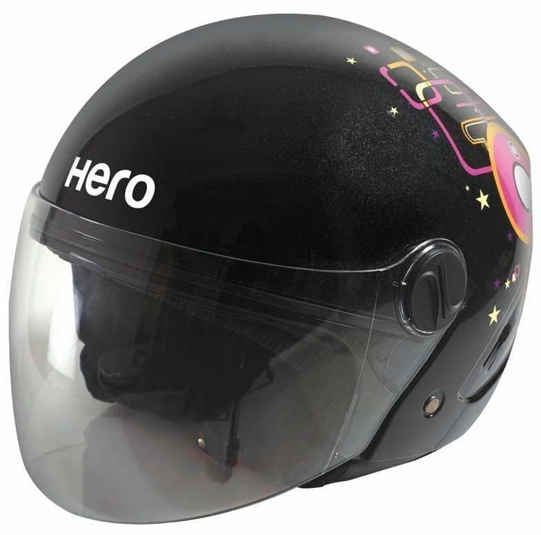 HERO GENUINE OF HELMET TRACK SUPER BLACK Z GRP L -99700ZZZ531R08S