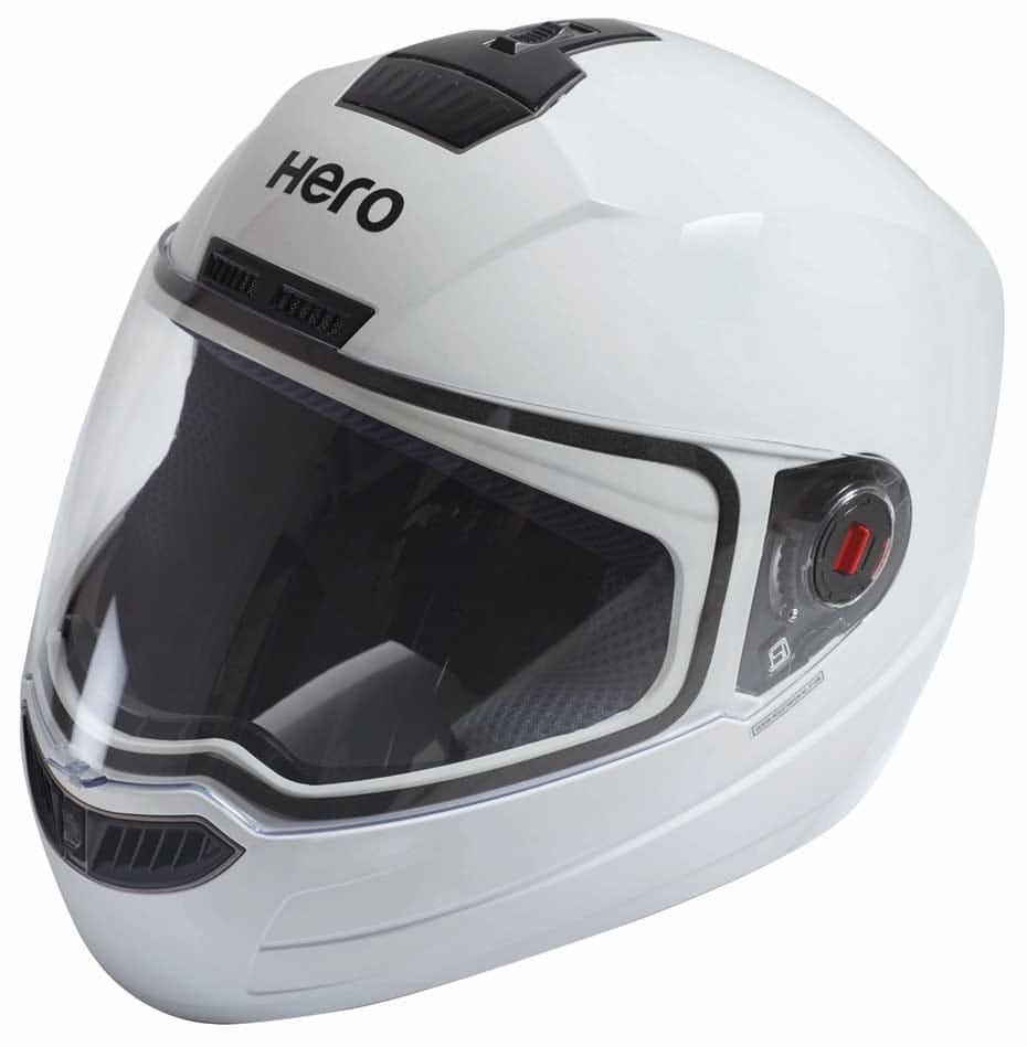 HERO GENUINE FF HELMET AIR GLOSSY WHITE L -99700ZZZ832100S