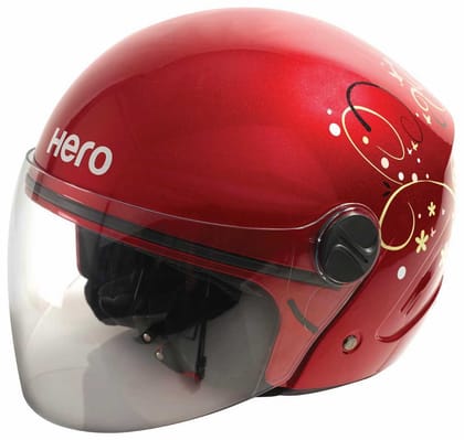 HERO GENUINE OF HELMET TRACK SUP CHERRYRED Z GRP M -99700ZZZ521T08S