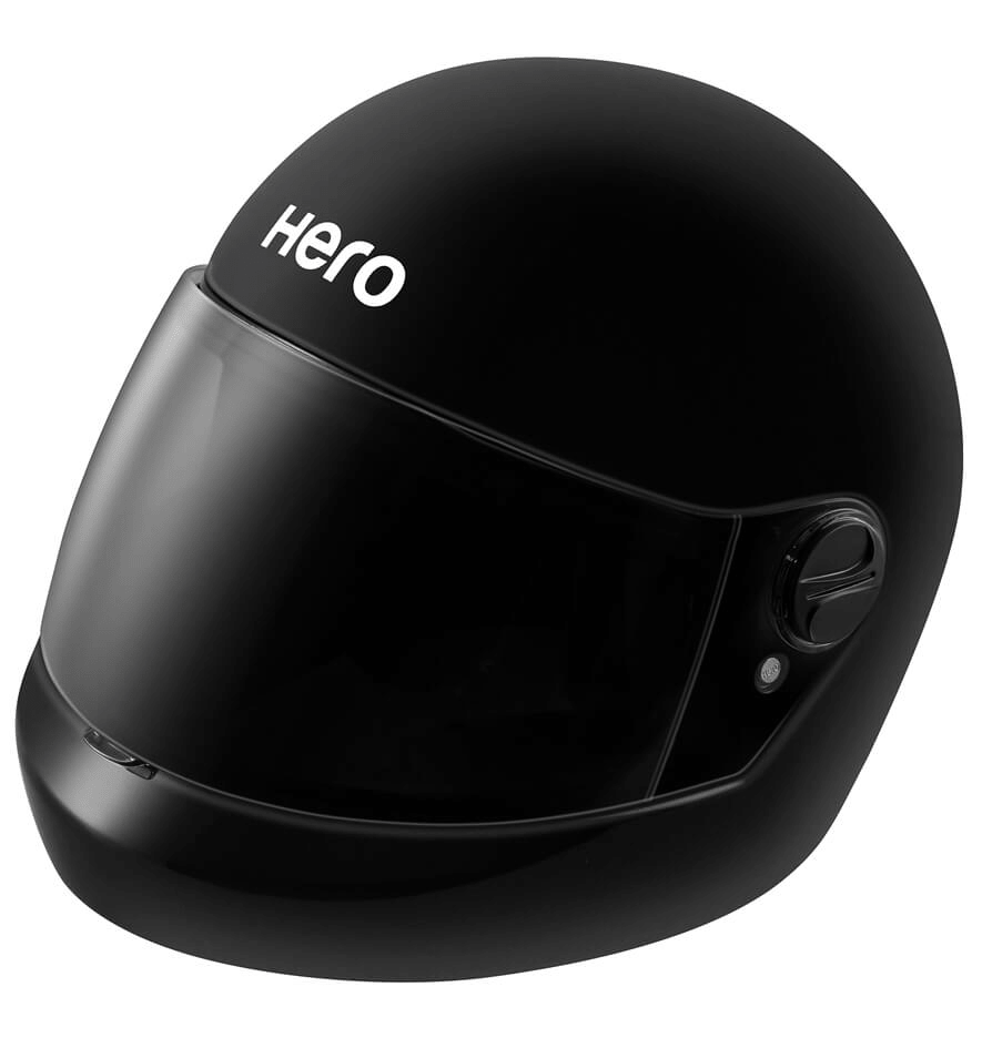 HERO GENUINE FF HELMET JADE BLACK M -99700ZZZ121R00S