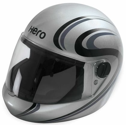 HERO GENUINE FF HELMET JADE SILVER GREY FLOW GRP XL -99700ZZZ141U01S