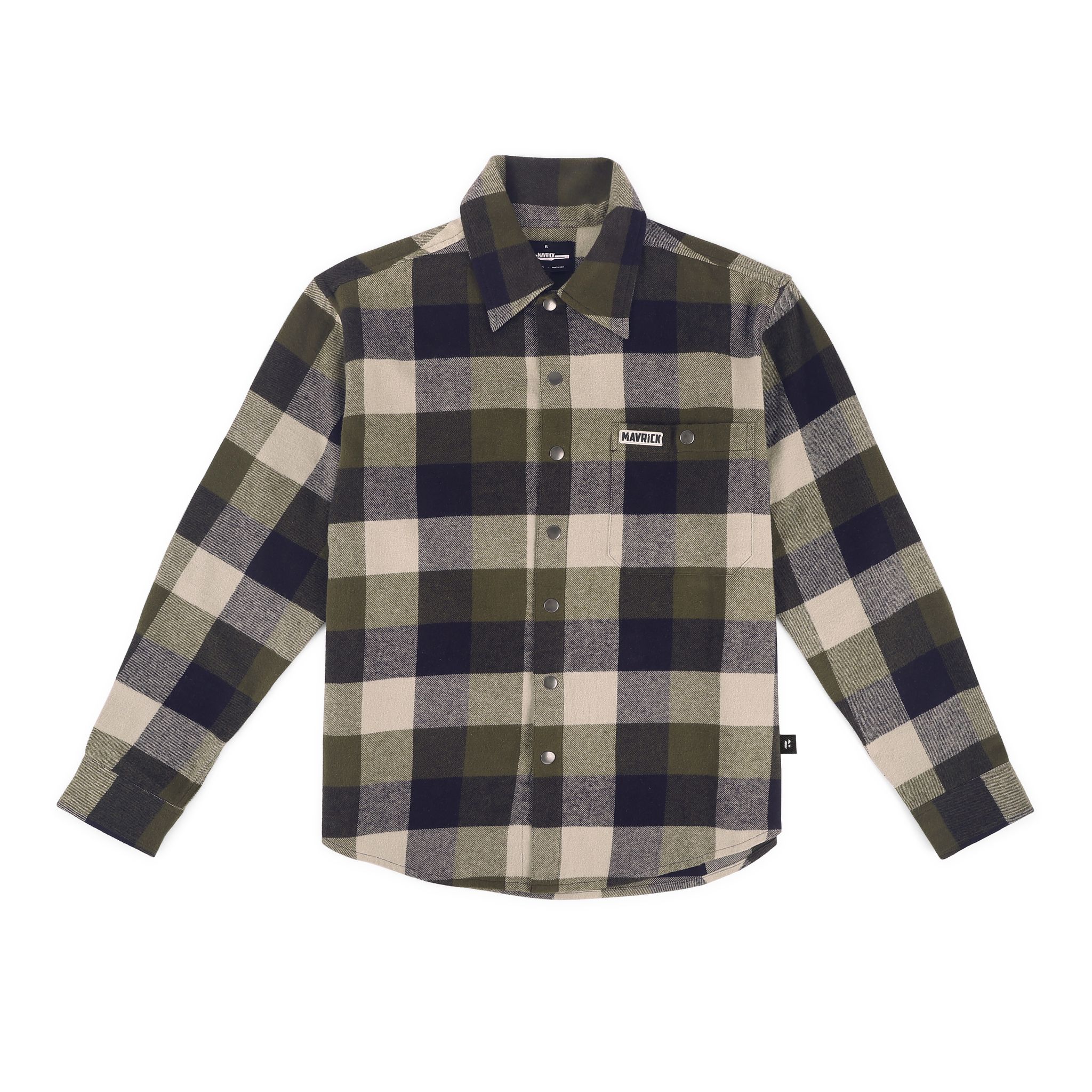 Men's Relaxed Fit Brushed Flannel Shacket