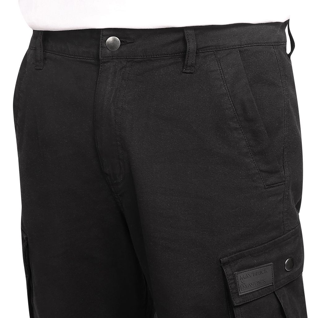 Men's Biker Cargo With Knee Armor Insert