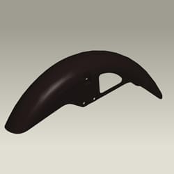 Front Mudguard / Fender - Splendor+ - 61100KCC940ZBS