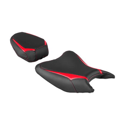 Hero Genuine Turbo Red Karizma XMR Seat Cover - High-Density Foam-99630ACA000S