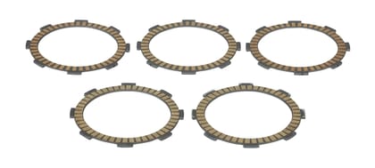 Clutch Friction Disc Kit/ Clutch Friction Plate Kit - Achiever | Achiever 150 | Hunk | Ignitor | Impulse | Xpulse 200 | Xpulse 200T | Xtreme 160 | Xtreme 200 - K22222KTNA900S