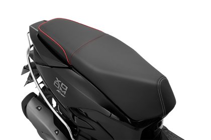 SEAT COVER MATT BLK REAR RED PIPING - XO -99632AAWD00S