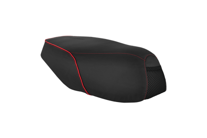 Red Piping Seat Cover for Destini 125 with Cooling Mesh Design and Anti-Fungal Properties-99635ABS001S