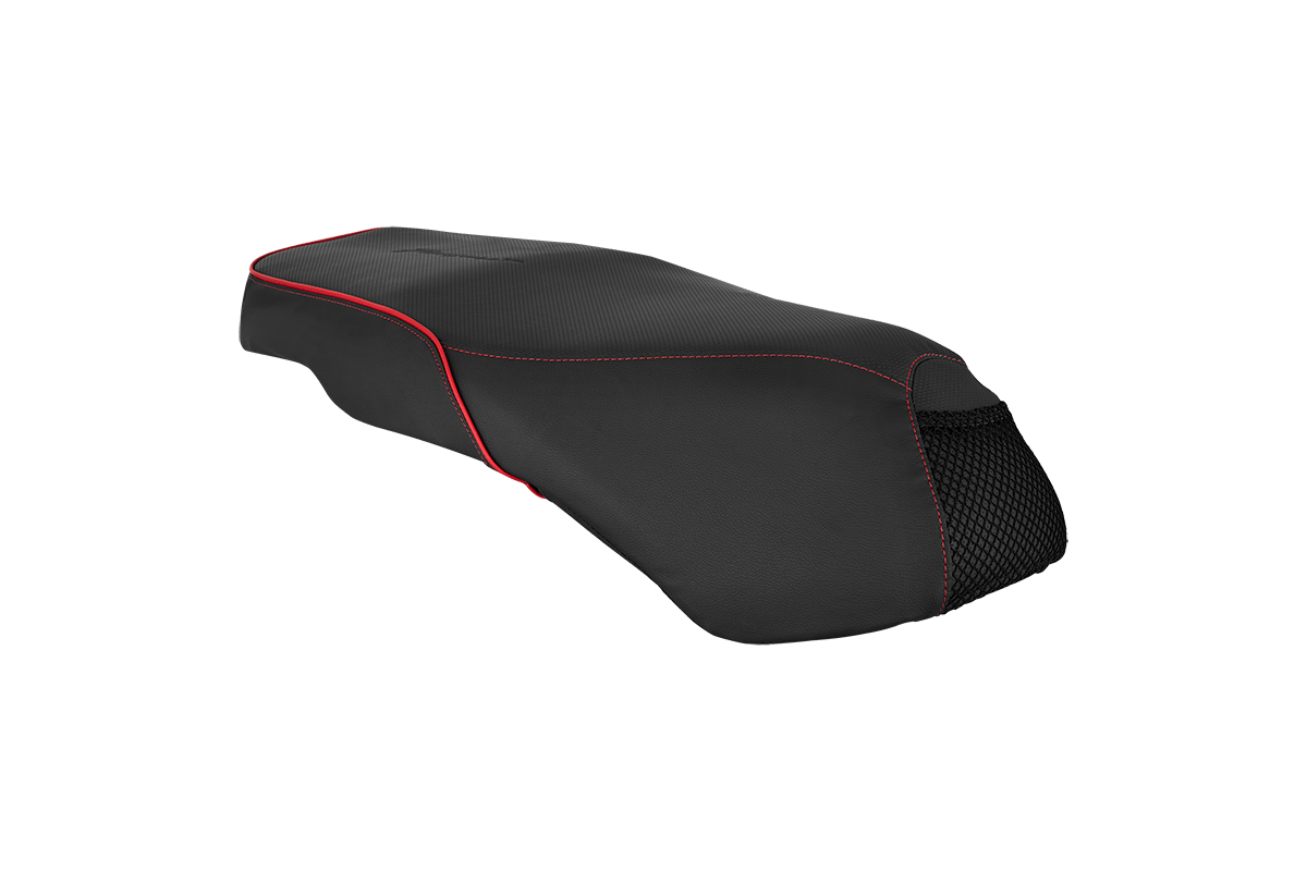 SEAT COVER PLSR+ RED PIPING -99631AALD00S