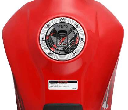 Hero Genuine Fuel Tank Sticker for Xpulse 200 with Rugged Design and Durable Material-99670ABWB00020S