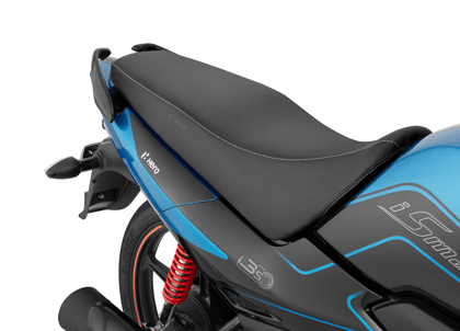 Blackbird Seat Cover for Splendor with Water-Repellent PU/PVC and High-Density Foam -99630AAF400S