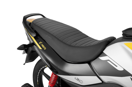 Black Magpie Seat Cover for Passion with Water-Repellent PU/PVC and UV Protection-99639AAC800S