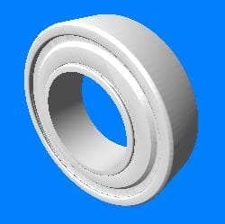 Roller Bearing 30 X 58 X 17 - Passion Xpro - 91001KWS901S