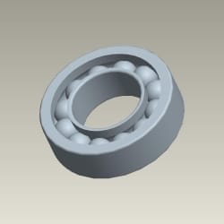 Roller Bearing 30 X 58 X 17 - Xpulse 200 | Xtreme 160 | Xtreme 200 | Xpulse 200T | Achiever | Hunk | Xtreme | Impulse - 91001KTN900S