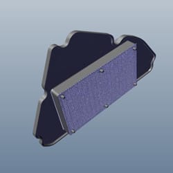 Air Cleaner Filter - Xoom - 17208AAWD00S