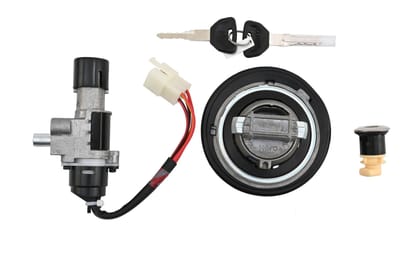 Ignition Switch Lock Set - HF 100 | HF Deluxe - 35010ACK00099S