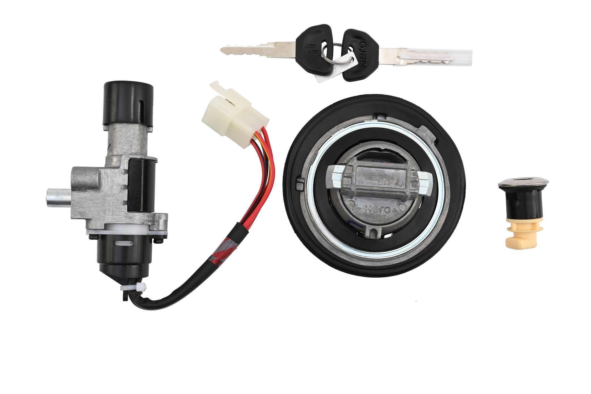Ignition Switch Lock Set - HF 100 | HF Deluxe - 35010ACK00099S