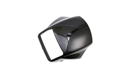 Black Front Visor / Cowl Without Stripes - Splendor+ - 83400KCC830RS