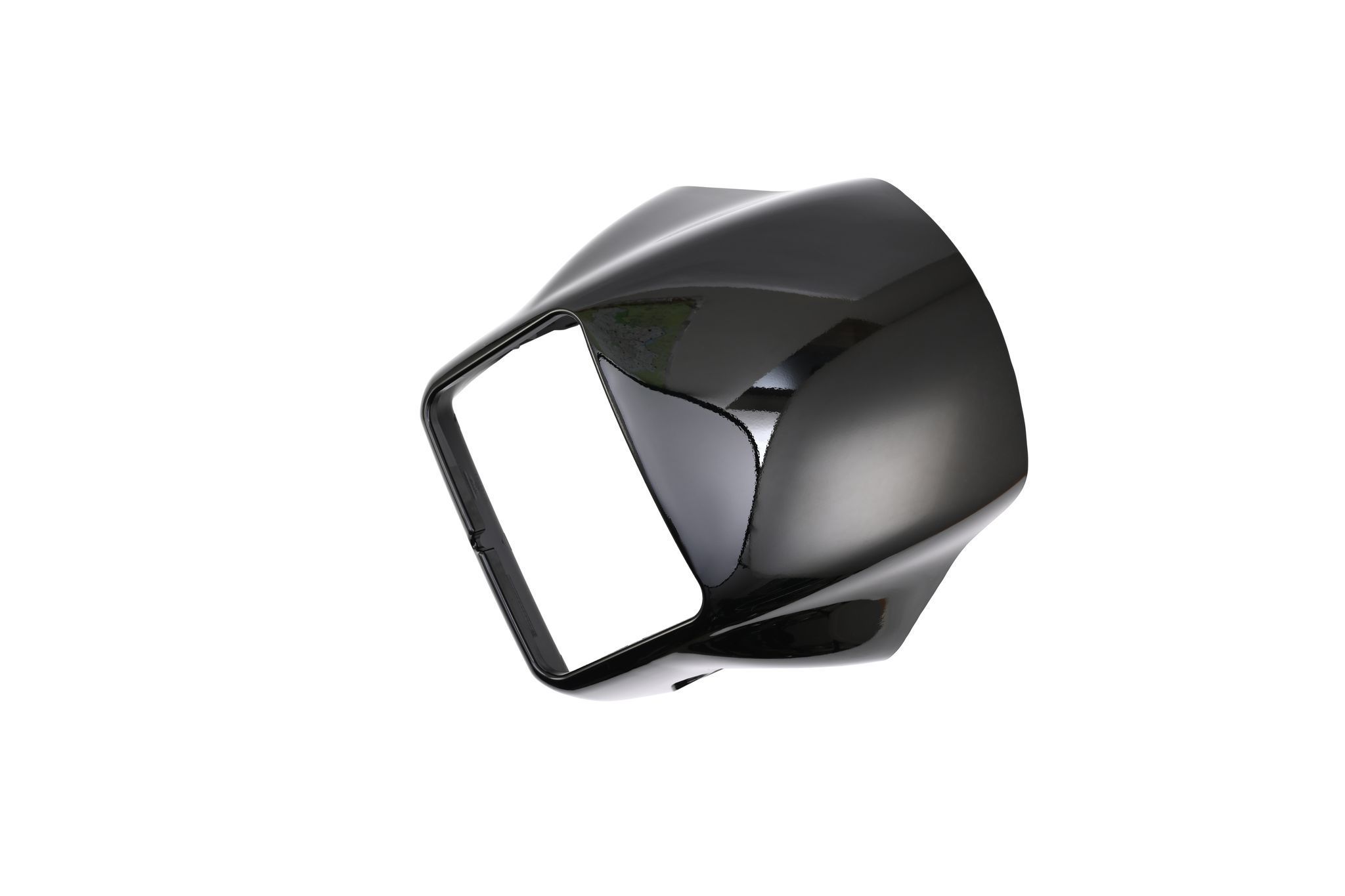 Black Front Visor / Cowl Without Stripes - Splendor+ - 83400KCC830RS