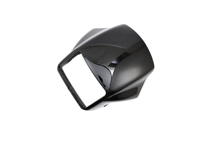 Black Front Visor / Cowl Without Stripes - Splendor+ | Splendor Pro - 83401KCC900SS