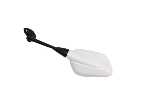 Buy Hero Genuine Right Side Rear View Mirror (White) – Clear Rear