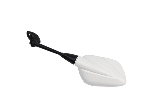 Buy Hero Genuine Right Side Rear View Mirror (White) – Clear Rear