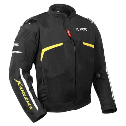 Hero Genuine Sport Riding Jacket for Long-Distance & Touring Riders | Enhanced Rider Protection | Durable Construction | Comfortable Fit | Weather-Ready Design | Reliable Performance