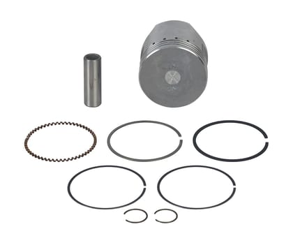 Piston Ring Set ( i-Over Size 0.25) Includes Piston, Piston Ring, Pin, Clip - 100 CC - 33K111S