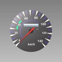 Speedometer - HF Deluxe - 37210KSTA20S