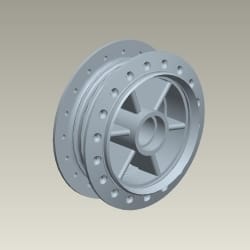 Rear Wheel Hub - Splendor+ - 42601198900S