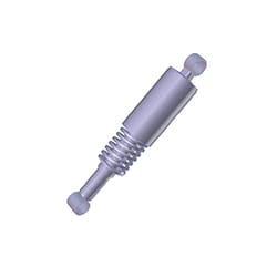 Rear Shock Absorber / Suspension / Cushion / Fork Assembly - HF Deluxe | HF Dawn - 52400AAH000RS