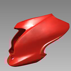 FRONT COWL CANDY BLAZING RED -61301KTCA20VS