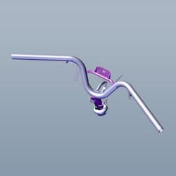 Handlebar / Steering handle pipe - Destini 125 - 53100ABS300S