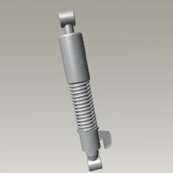 Rear Shock Absorber / Suspension / Cushion / Fork Assembly - HF Dawn - 52400KST941ZES