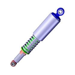 Rear Shock Absorber / Suspension / Cushion / Fork Assembly - HF Deluxe - 52400AAH0099RS