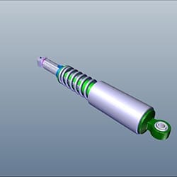 Rear Shock Absorber / Suspension / Cushion / Fork Assembly - HF Deluxe | HF Dawn - 52400AAH000TS