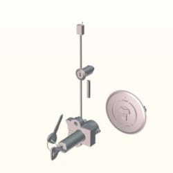 Ignition Switch Lock Set - Splendor Pro - 35010AADA01S