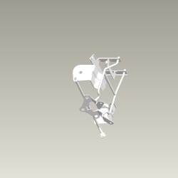 Hero Genuine Headlight Bracket / Headlight Holder for Passion Plus | OEM Fit | Durable Construction | Reliable Headlight Support | Enhanced Riding Safety | Easy Installation - 61311KCC870S