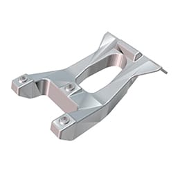 Hero Genuine Holder / Stay Front Number Plate for Glamour | Secure Mounting | Durable Build | OEM Fit | Vibration Resistant | Easy Installation - 64315AAN410S